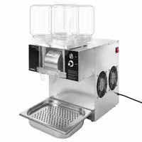 Snowflake aparat za sladoled / Bingsu aparat – 120 kg/24 h – 4 x 2,5 litre – nehrđajući čelik