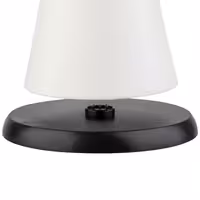 (4 adet) Şarj Edilebilir Masa Lambası - CONE - 3 kademeli kısılabilir - Ø130x180mm - Whisper White