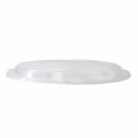 (300 pcs) Food Lidding Tray Polypropylene - 215mm - Round - Transparent