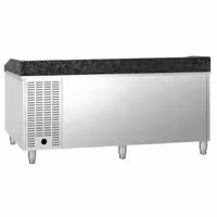 Commercial Pizza Prep Counter - Granite Top PREMIUM - 2025x800mm - with 3 doors