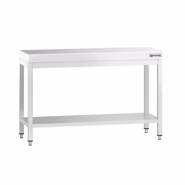 طاولة عمل ستانلس ستيل PREMIUM - 1200x600mm - مع رف سفلي
