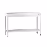 طاولة عمل ستانلس ستيل PREMIUM - 1200x600mm - مع رف سفلي