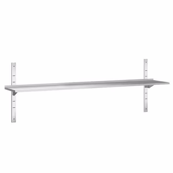رفوف جدارية PREMIUM - 2000x400mm - مع 1 رف