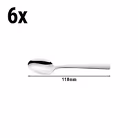 (6) ZWILLING | Dinner Espresso Spoon Set – 18/10 Stainless Steel - Dishwasher Safe