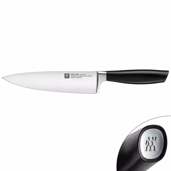 ZWILLING | ALL * STAR - šefo peilis - Ašmenys: 200mm - Sidabro spalvos