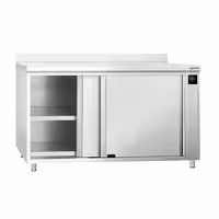 Szafa grzewcza PREMIUM – 1600 x 600 mm – cyfrowa – z rantem i drzwiami przesuwnymi