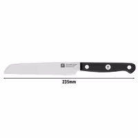 ZWILLING | GOURMET - Universeelmes met gekartelde rand - Mes: 130mm