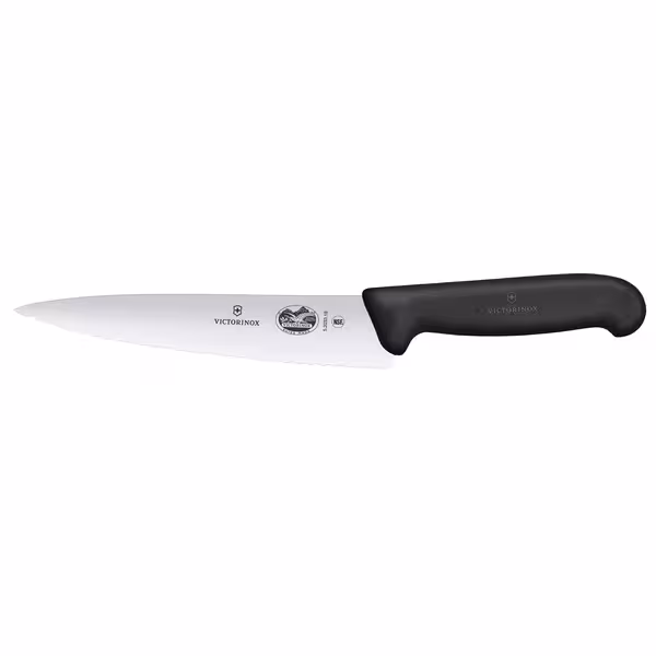 VICTORINOX | FIBROX - cuțit de bucătar zimțat - lamă: 190mm 