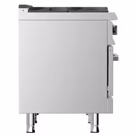 Cocina a gas - 39,5kW - 5 fuegos - con horno de gas estático - 6kW