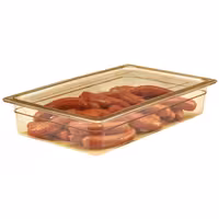 (6 komada) CAMBRO | H-PAN™ - GN-Posuda 1/1 otporna na toplinu - Boja jantara - Visina: 100 mm