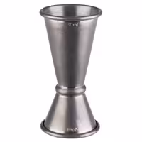 (6 adet) Jigger - İki Ölçekli - 2/4cl - ara çizgiler 1/3cl