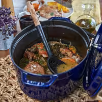 STAUB | LA COCOTTE - Kookpot - Ovaal - 330mm - Gietijzer - Donkerblauw