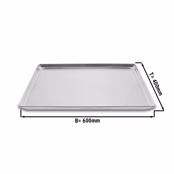 Pladanj za izlaganje / posluživanje - aluminij - 600x400x20 mm