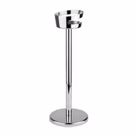 Stalak za posudu za hlađenje vina/šampanjca - Polirani inox - Ø 175 mm - Visina: 730 mm