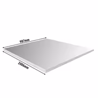 Zaštitna ploča za sustave za pročišćavanje ispušnog zraka - 2006 x 987 mm