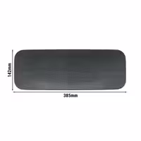 (2 adet) SELTMANN WEIDEN | Coupe tabak - düz dikdörtgen - 380x140 mm - antrasit