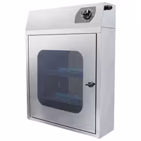 Armario esterilizador de cuchillos UV - para 30 cuchillos - 20W - incl. Portacuchillos