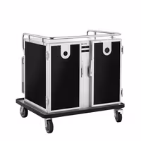 Kolica za catering – grijana i hladna – 2 x 208 litara – za 16 x GN 1/1