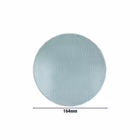 (6 adet) SELTMANN WEIDEN | Coupe tabak - düz - Ø 165 mm - turkuaz