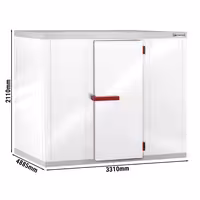Walk-In Cold Room - 3310x4885mm - 29,02m³ (29020L)