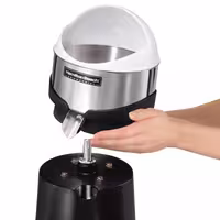HAMILTON BEACH | Commercial Electric Fruit Juicer – FreshMark HCJ967 – 250 W – 3 Reamers
