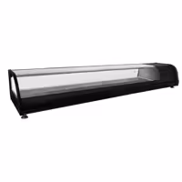 Witryna chłodnicza do tapas PREMIUM – 1750 x 400 x 250 mm – 8x GN 1/3 – od +4 do +8 °C