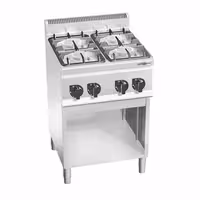 Cocina a gas - 19kW - 4 fuegos