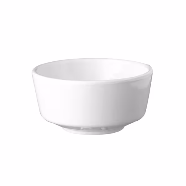 (6 adet) Tatlı / Salata Kasesi - FLOAT - Melamin - 0,45L - yuvarlak - Ø130mm - Derinlik:65mm - Beyaz