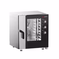 Commercial Electric Combi Oven - Manual Controls - 7x GN 1/1 - incl. Mounting brackets