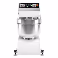Spiralna miješalica za tijesto PREMIUM PLUS - 70 l / 40 kg - 2 brzine - s fiksnom posudom - 2 motora - s timerom - 400 V - za pizzu i kruh