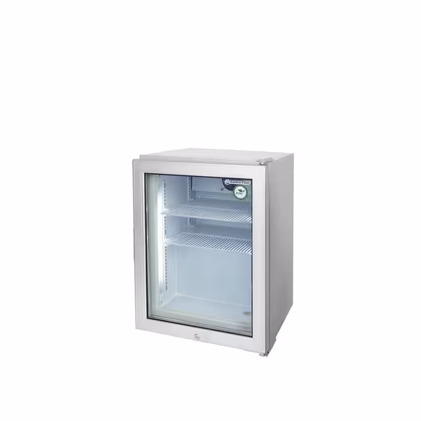 GASTRO-COOL | Minibar zamrzivač - 51 litar - Sa 1 staklenim vratima - Srebrna boja