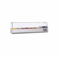 Nadpultna rashladna vitrina PREMIUM - 1700 x 390 mm - 7x GN 1/3
