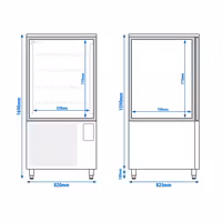 Zamrażarka szokowa – 240 L – 10x GN 1/1 lub EN 600 x 400 – dotykowa