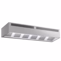Induktiounsbox-Dachhaube – 3600 mm – ouni Motor – mat Filter