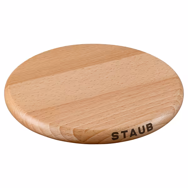 STAUB | SPECIALITIES - Magnetni podmetač - Ø 160 mm - Smeđa boja - Bukva