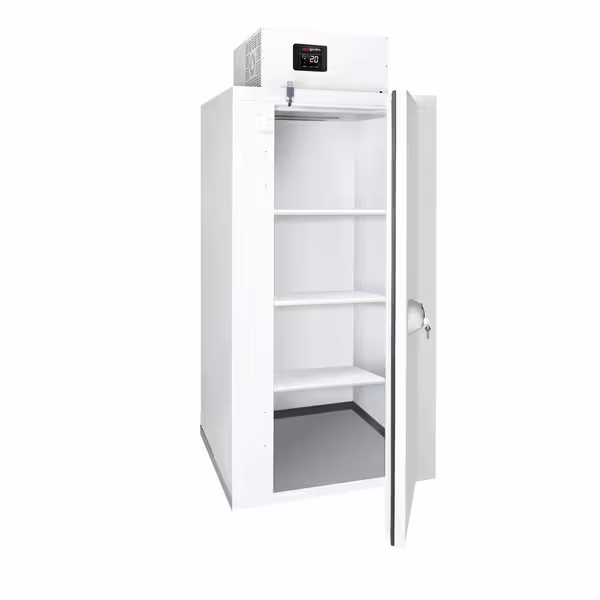 Kompaktna zamrzivačka komora - 1000x1110 mm - 1,00 m³ - uklj. zamrzivački agregat - -10/-22 °C