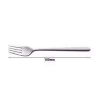 ZWILLING | Chiaro Dessert Fork – 180 mm - 18/10 Stainless Steel - Tapered Tines - Mirror-Polished - Dishwasher Safe