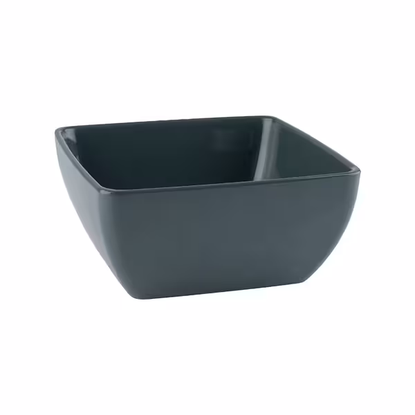 (6 adet) Kase - PURE - Melamin - 1,5L - köşeli - 190x190mm - Derinlik:90mm - Yeşil