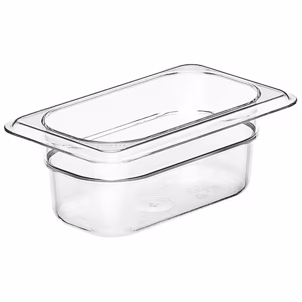 (6 szt.) CAMBRO | Pojemnik GN 1/9 CAMVIEW® – kopolimer – wysokość: 65 mm – bez BPA – przezroczysty