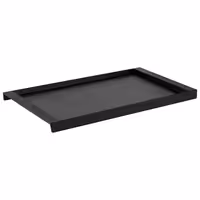 Serving Tray - Melamine - 670x380mm - Height: 40mm - Black