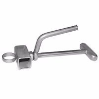 Rotisserie Spit & Motor Mounting Bracket