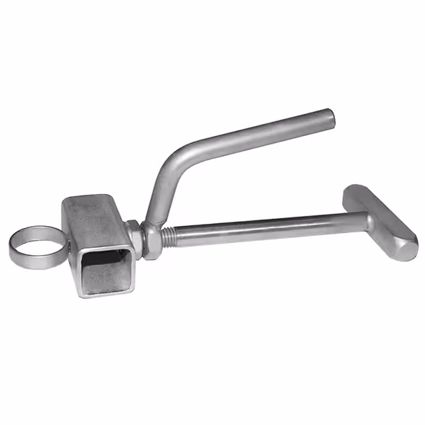 Rotisserie Spit & Motor Mounting Bracket