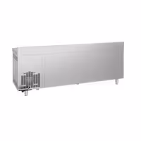 Commercial Counter Fridge PREMIUM - 2300x700mm - glass doors - with upstand