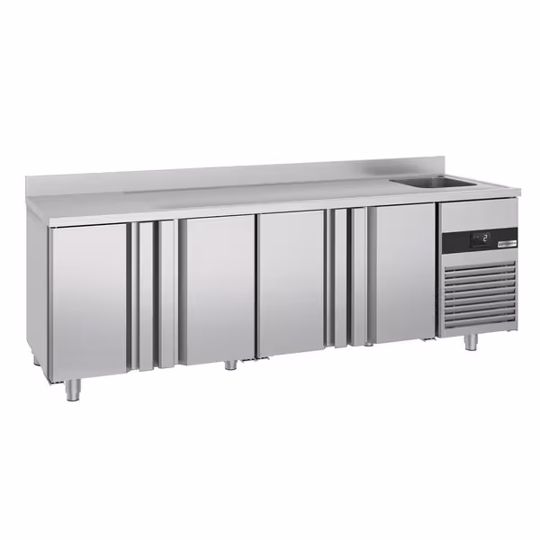 Külmlett PREMIUM - 2360x720 mm - 540 l - ventileeritud jahutus - Tagaserv