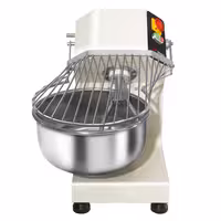 Commercial Dough Mixer - 20L / 13kg - Fixed Head & Bowl - 230V
