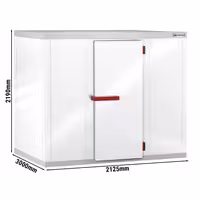 Zamrzivačka komora - 2125x3000 mm - 10,51 m³