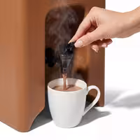 Commercial Insulated Beverage Dispenser - Hot & Cold - 18L - Terracotta - with Tap