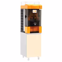 Automatic Orange Juicer - 370W - 75kg - with 25 oranges/min, orange size 60-75mm, automatic feed, peel collection & self-service - Orange