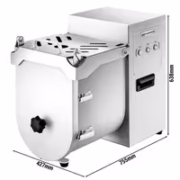 Commercial Electric Meat Mixer - 42L - 30kg - 0.75kW - Forward & Reverse