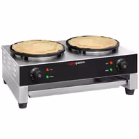 Commercial Crepe Maker - Double - 2x Ø 400mm